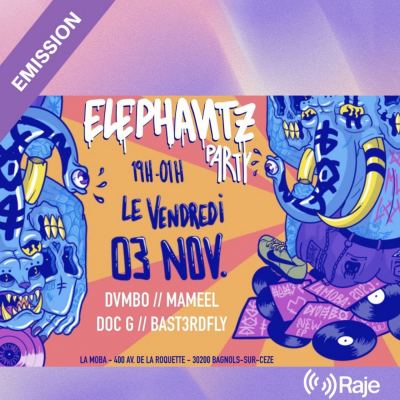Electro Station avec Mameel & Elephantz Records - Interview & Mix - 23.10.2023